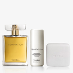 Set Temptation Mujer: Eau de Parfum + Desodorante +Jabón Perfumado Set Temptation Mujer: Eau de Parfum + Desodorante +Jabón Perfumado