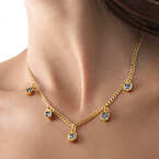 Collar Nordia Blu Collar Nordia Blu