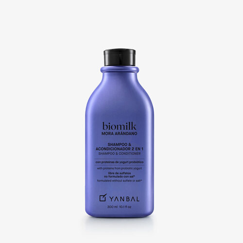 Biomilk Shampoo 2 En 1 Mora Arándanos