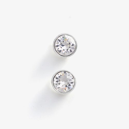 Cristal Silver Earrings