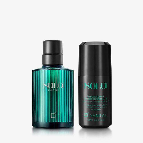 Set Solo: Parfum + Desodorante Perfumado Roll On