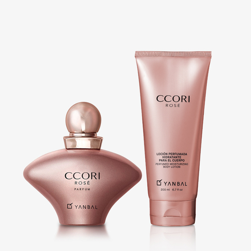 Set Ccori Rosé: Parfum + Loción Perfumada