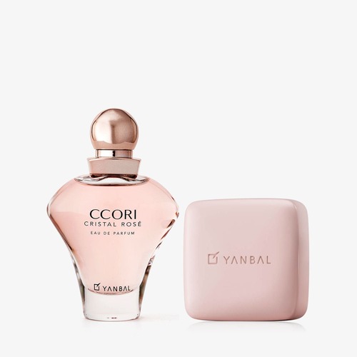 Set Ccori Cristal Rosé: Eau de Parfum + Jabón en Barra Perfumado