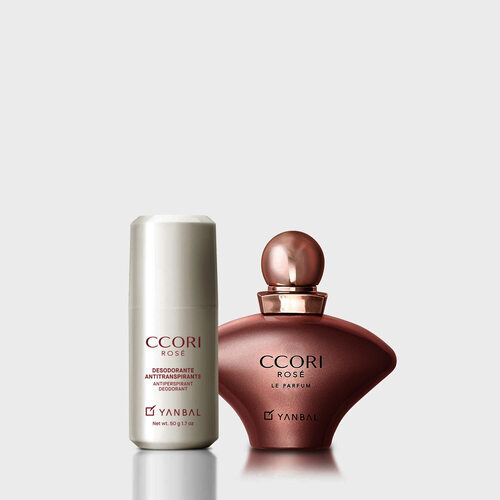 Set Ccori Rosé: Parfum + Desodorante